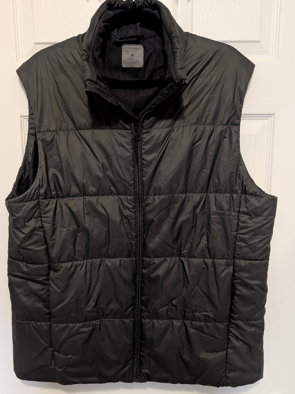 Icebreaker Merinoloft Men's Black Quilted Insulated Vest